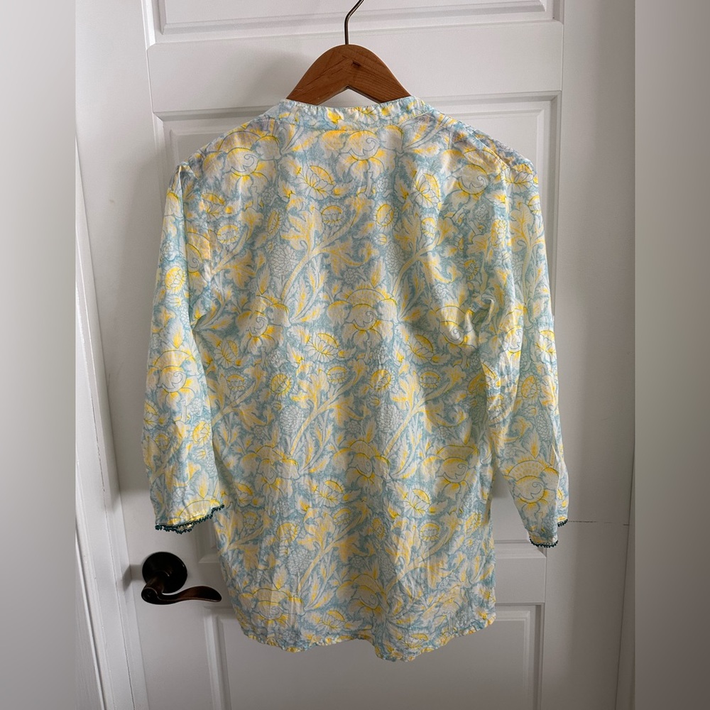 Roberta Roller Rabbit 100% cotton Irina top M Excellent condition, worn once. - Picture 11 of 12